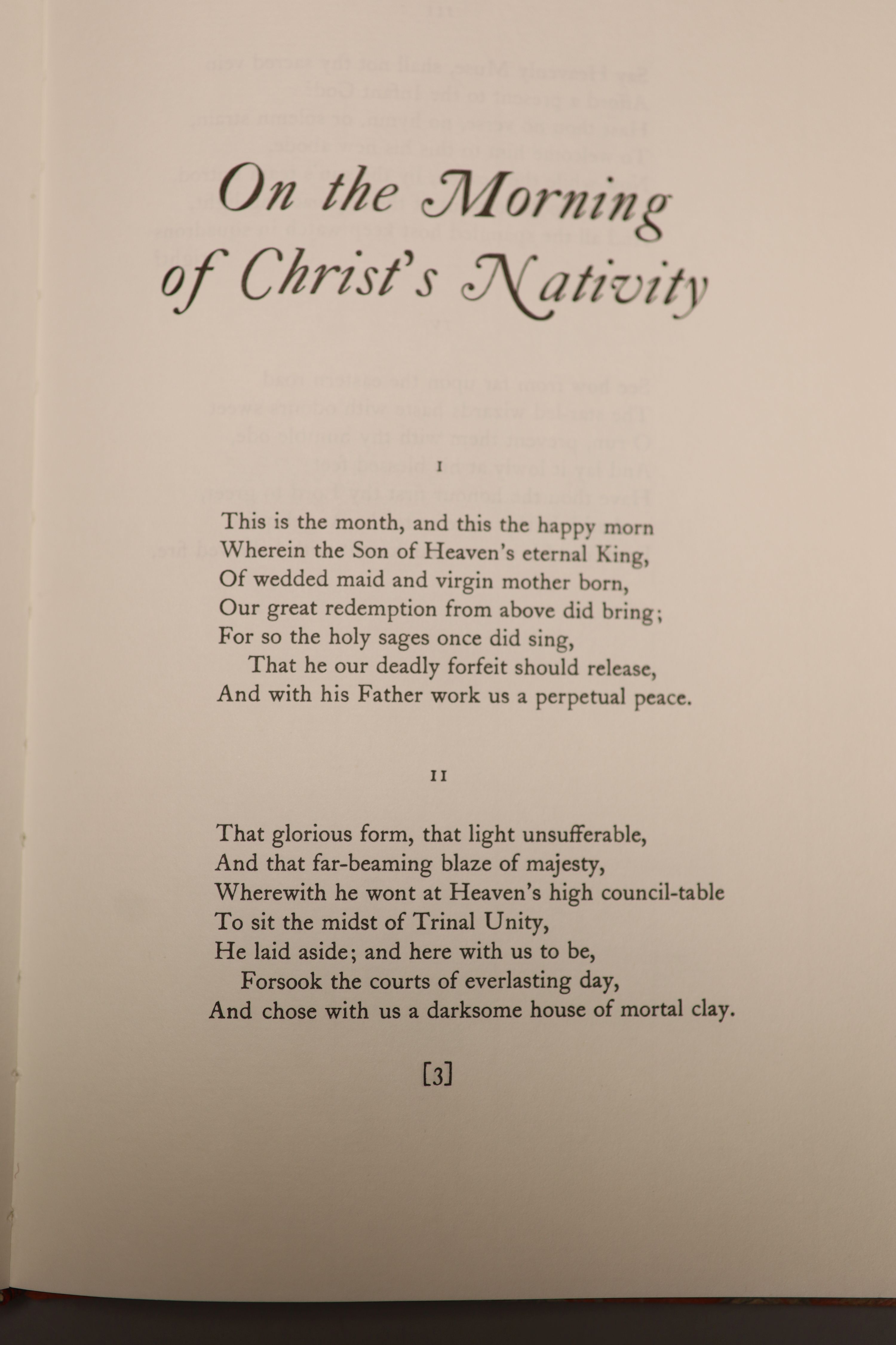 Wilmot, John, The Earl of Rochester, Perfect and Imperfect Enjoyments: Poems, quarter bound in leather with marbled boards, in a presentation box, Folio Society limited edition (edition number listed as ‘B.B’) together w